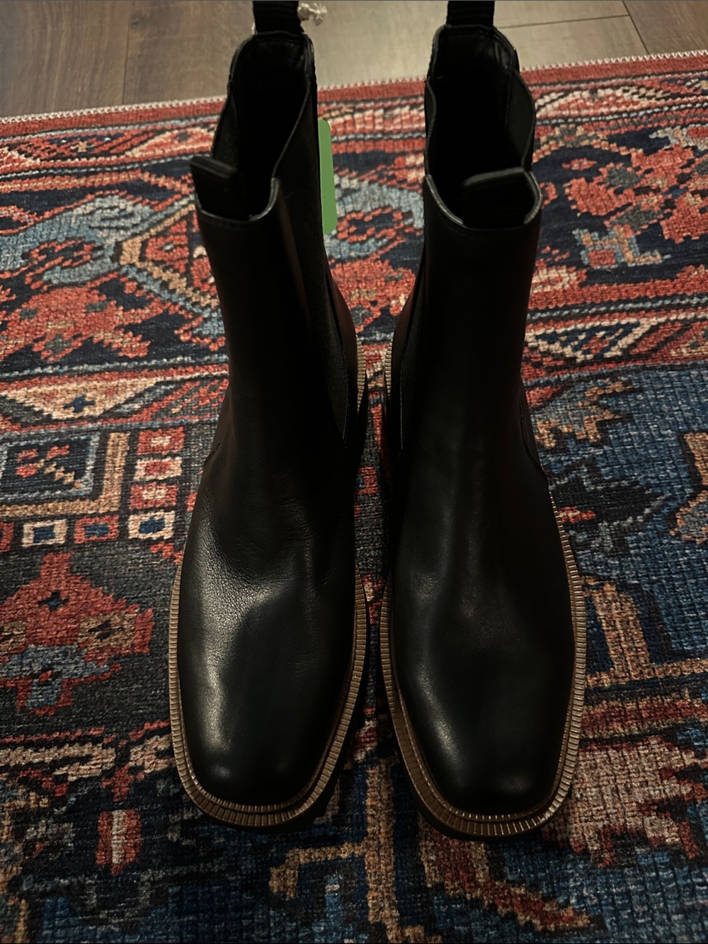 Sam Edelman Black Waterproof Laguna Chelsea Lug Boots - Picture 5 of 6